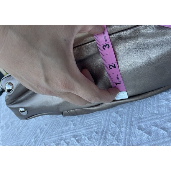 NEW! COACH soho east west tote Vintage lambskin leather shoulder bag Gold F18751 - Picture 12 of 16